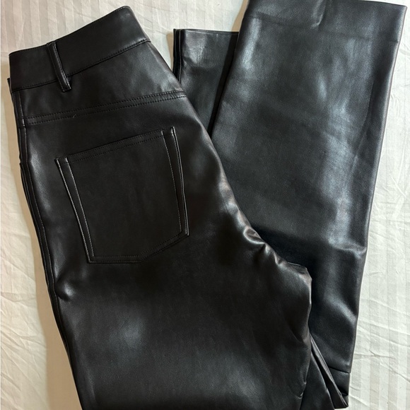 Aritzia Wilfred Free Oracle Leather Pant S~6 - Picture 3 of 12